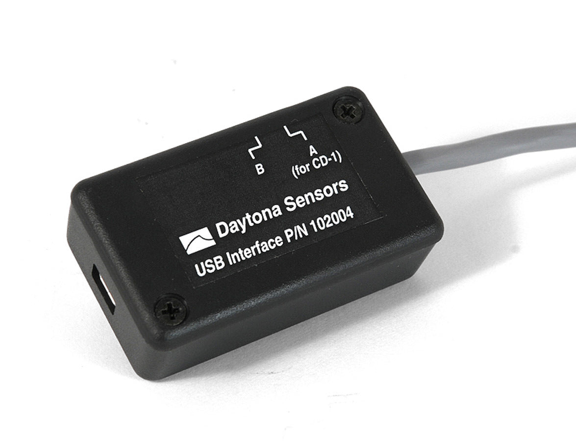 Daytona Sensors Part 102004 USB Interface with 6ft Cable and CD-ROM Software for Data Logging and Sensor Connectivity