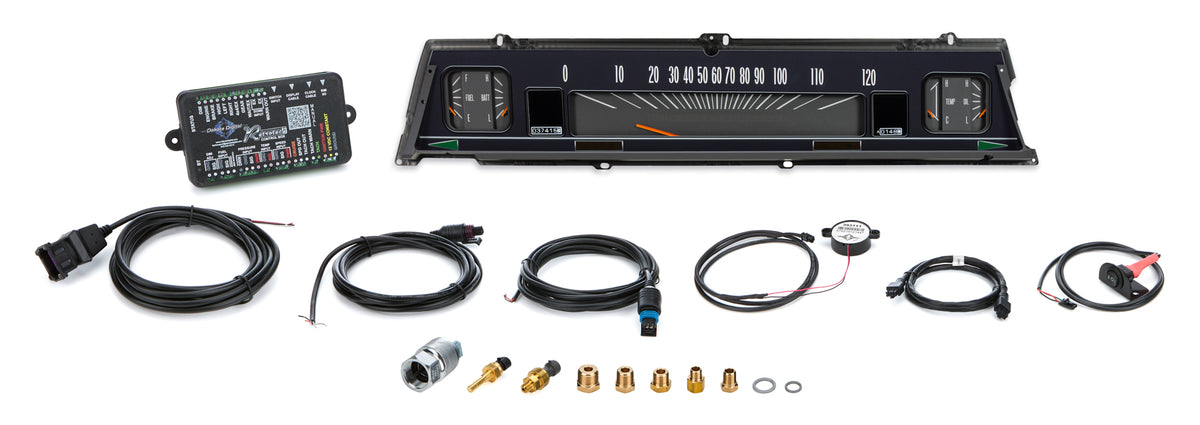 Dakota Digital RTX Series 1966-67 Chevy Chevelle Instrument Cluster with Analog Fuel, Oil Pressure, Speedometer, Voltmeter, and Water Temperature Gauges