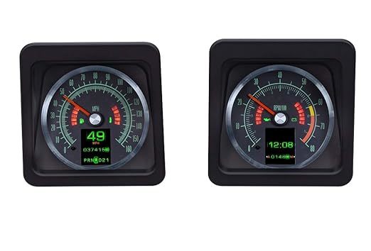 Dakota Digital RTX-69C-CAM-X 1969 Chevy Camaro Instrument System with Analog Gauges