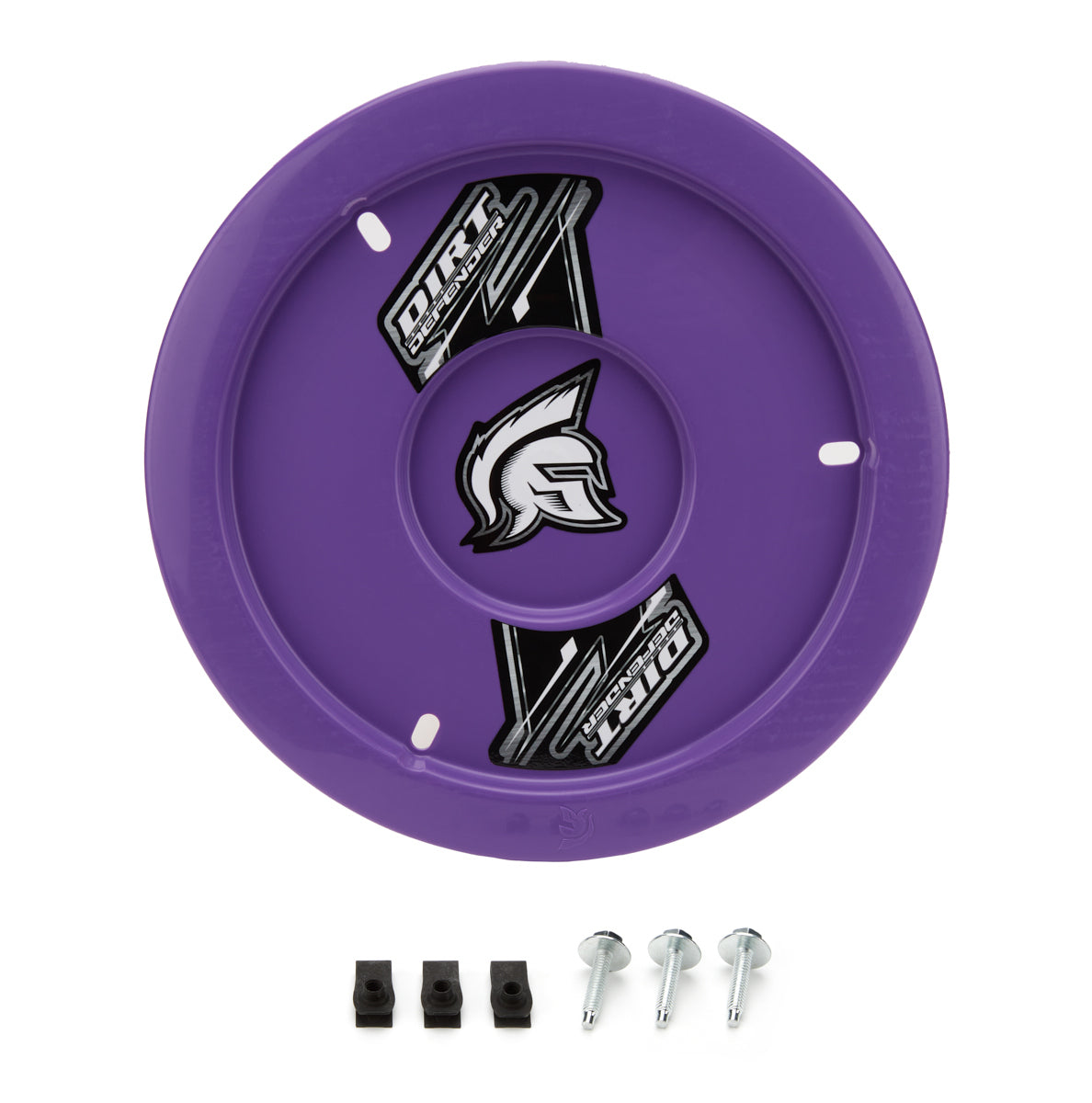 DIRT DEFENDER RACING PRODUCTS Wheel Cover Purple GEN II for 15-Inch Wheels, Bolt-On Design with Hardware Included