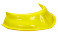 DIRT DEFENDER RACING PRODUCTS Hood Scoop 10340, 3.5 Inch Tall, 20 Inch Wide, Tapered Front, Yellow Plastic