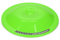 Dirt Defender Racing Products Air Cleaner Top 14 Inch Neon Green with Dirt Defender Logo