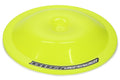 Dirt Defender Racing Products Air Cleaner Top 14 Inch Neon Yellow with Dirt Defender Logo