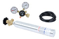 Dedenbear AB10K CO2 Bottle and Regulator Kit, 10 oz Aluminum with Valve and Line