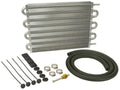 Derale 12904 Dyno-Cool Aluminum Transmission Cooler with Tube Type Design, 15.25 x 10 Inches