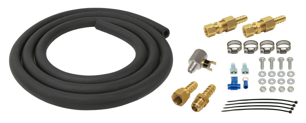 Derale 13022 Trans Cooler Installation Kit with Fittings and Hardware