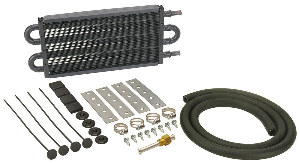 Derale 13101 12K Transmission Cooler with 12.75 Inch Length and Aluminum Copper Construction