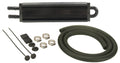 Derale 13200 2-Pass Power Steering Cooler with Aluminum and Copper Construction, 12.625 x 2.5 Inches Tube Type, Black Powder Coat Finish