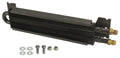 Derale Fluid Cooler 13223, 13.625 Inch Tube Type Aluminum and Copper Construction with Black Powder Coat Finish