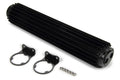 Derale Dual-Pass Heat Sink Cooler 13281, 17.25 Inch Aluminum Radiator with Black Anodized Finish