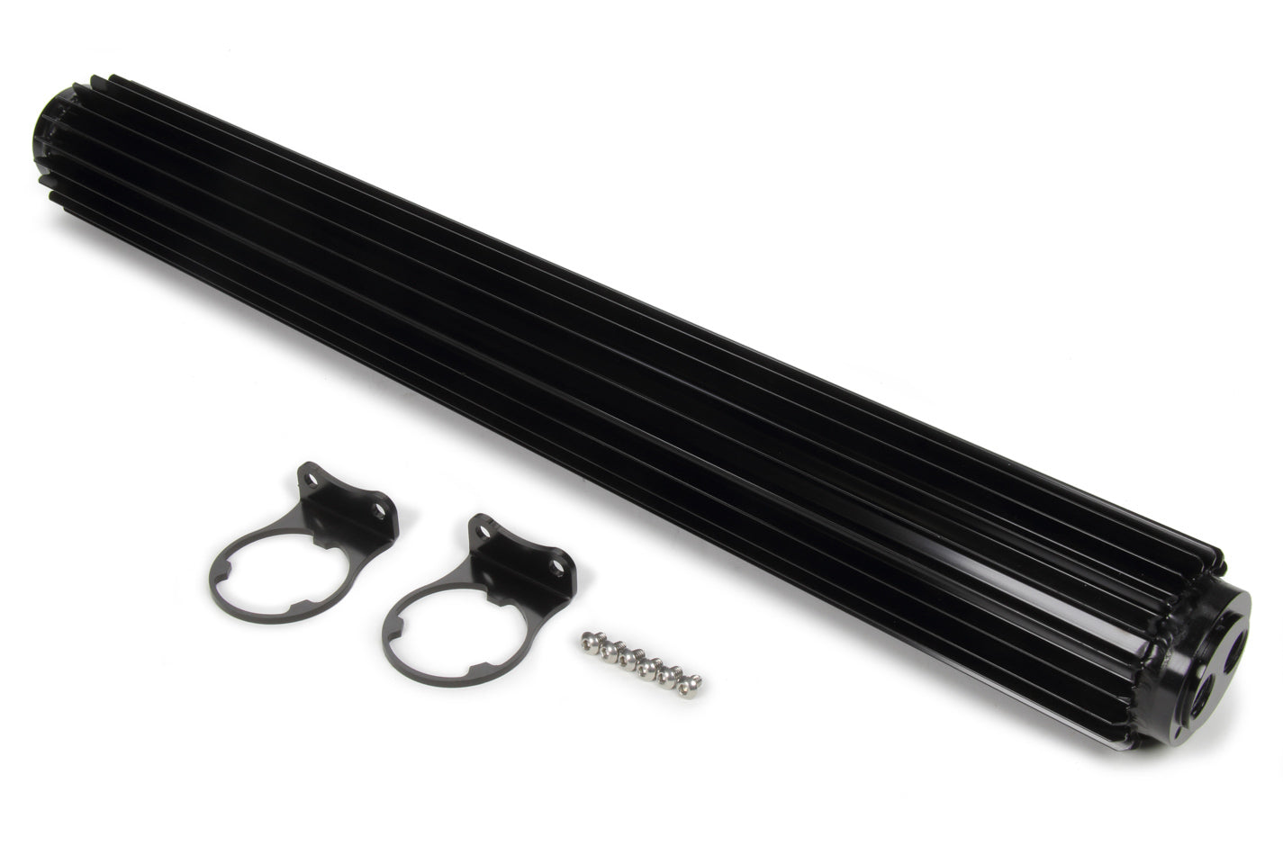 Derale Dual-Pass Heat Sink Cooler 13287 with 25.25 Inch Length and Black Anodized Finish