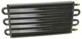 Derale 13313 Tube & Fin Cooler for 7000 Series, 17.5 x 7.625 Inches, Aluminum and Copper, Black Powder Coat