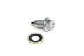 Derale 14000 Magnetic Transmission Drain Plug with Rubber and Steel Washer