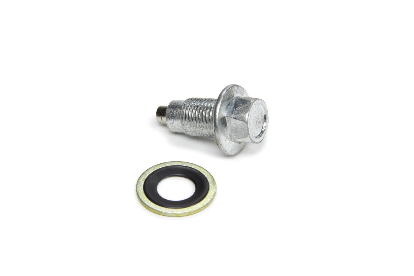 Derale 14000 Magnetic Transmission Drain Plug with Rubber and Steel Washer