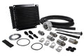 Derale 15405 Plate and Fin Engine Oil Cooler Kit with 10.125 x 8.875 Inch Aluminum Cooler and 1/2 Inch NPT Fittings