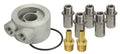 Derale 15735 Non-Thermostatic Sandwich Adapter Kit with 3/4-18 Inch Thread and NPT Female Ports