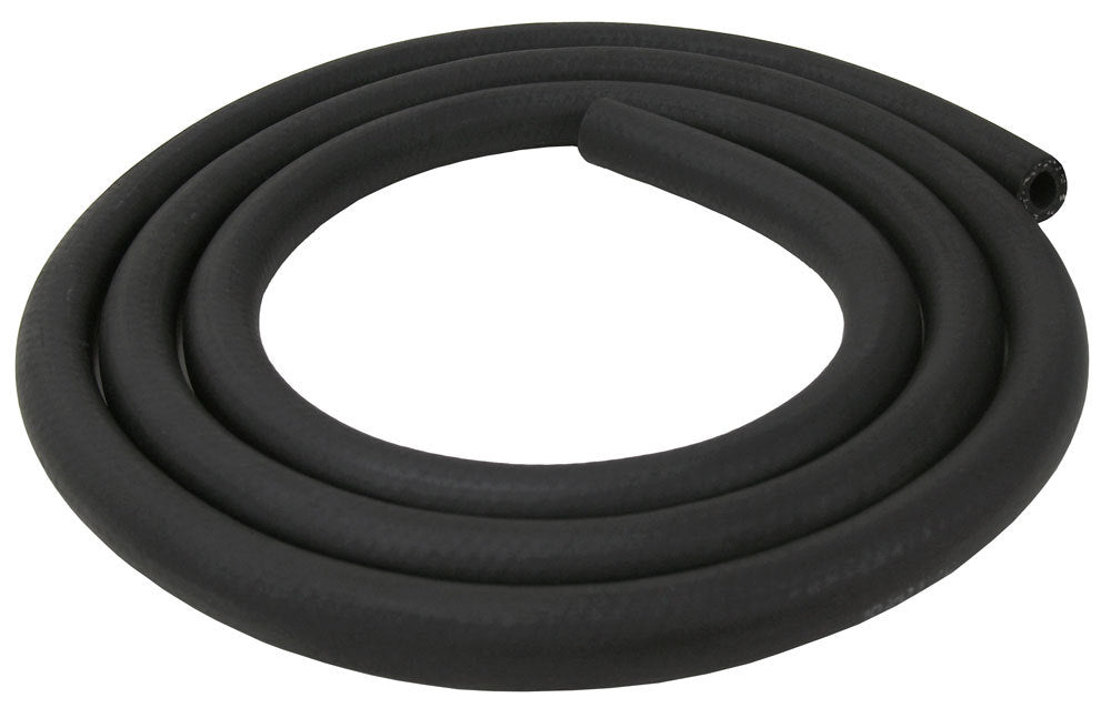 Derale 15740 1/2 Inch ID High-Temperature Oil Hose, 8 Feet, Rubber, Black