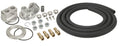 DERALE 15748 Single Mount Oil Filter Relocation Kit with 10 ft Hose and Thread Adapters