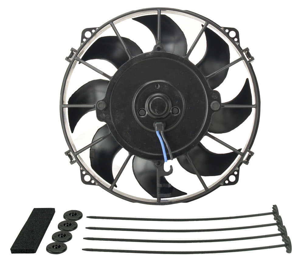 Derale 16618 8-Inch Tornado Electric Cooling Fan with Standard Mounting Kit
