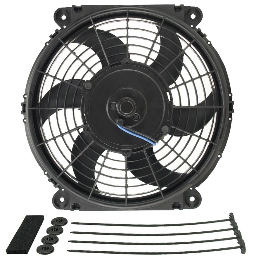 Derale 16620 10-Inch Tornado Electric Cooling Fan with Standard Mount Kit