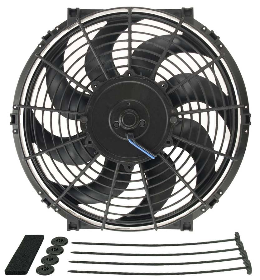 Derale 16622 12-Inch Tornado Electric Cooling Fan with Standard Mount Kit