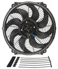 Derale 16626 16 Inch Tornado Electric Cooling Fan with Standard Mount Kit