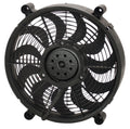 Derale 16913 14-Inch High Output Pusher/Drop-In Electric Fan with 2100 CFM Airflow