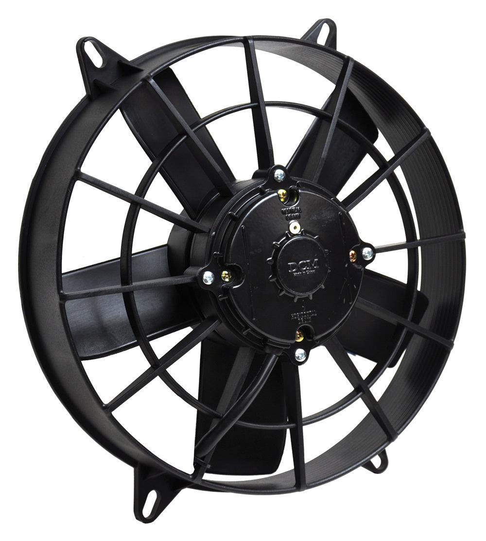 DERALE 16920 11-Inch High Output Electric Cooling Fan with Curved Blades and Install Kit