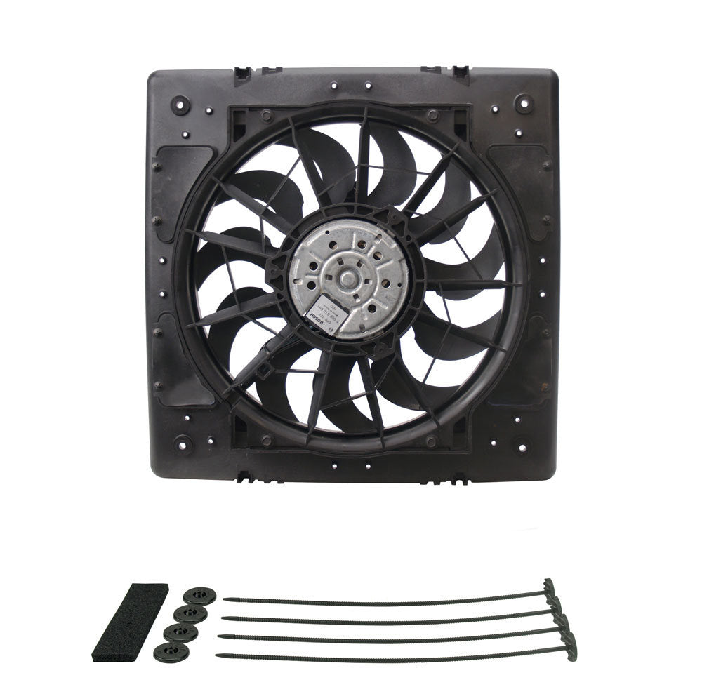 Derale 16926 13-Inch High Output Radiator Fan Single Puller with 2200 CFM Airflow