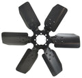 Derale 17119 Mechanical Cooling Fan, 19-Inch, 6 Blade Clutch Fan, Steel Construction, Black Finish