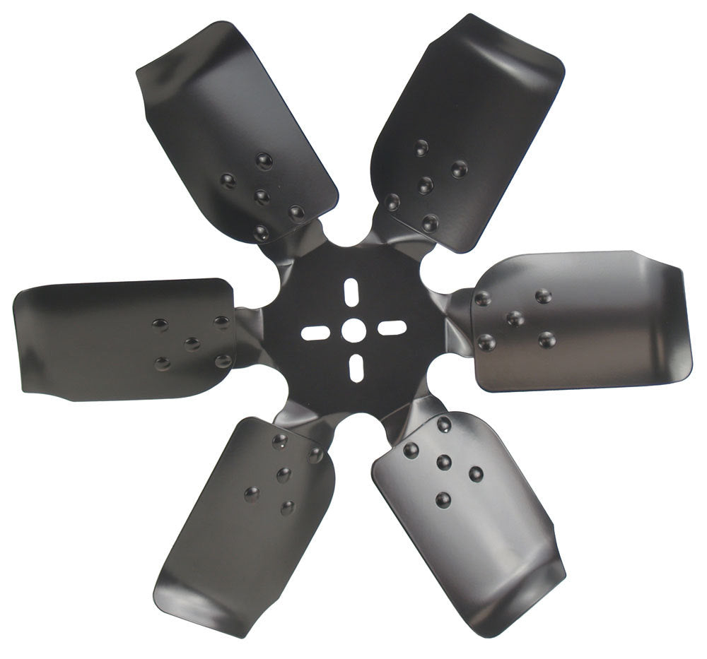 Derale 17318 18-Inch Rigid Race Fan with Steel Blades and Black Powder Coat Finish