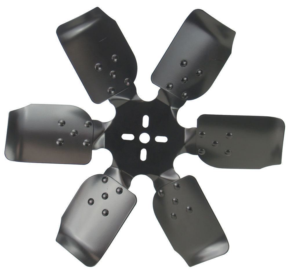 Derale 17417 17-Inch Rigid Race Fan with Steel Blades and Reverse Rotation