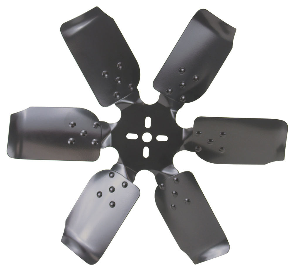 Derale 17419 19-Inch Rigid Race Fan with Steel Blade and Reverse Rotation