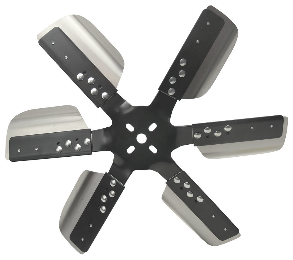 Derale 17618 18-Inch Heavy Duty Stainless Flex Fan with Reverse Rotation and Six Blades