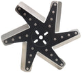 Derale 19313 13-Inch Reverse Rotation Mechanical Cooling Fan with Steel Hub and Stainless Blades