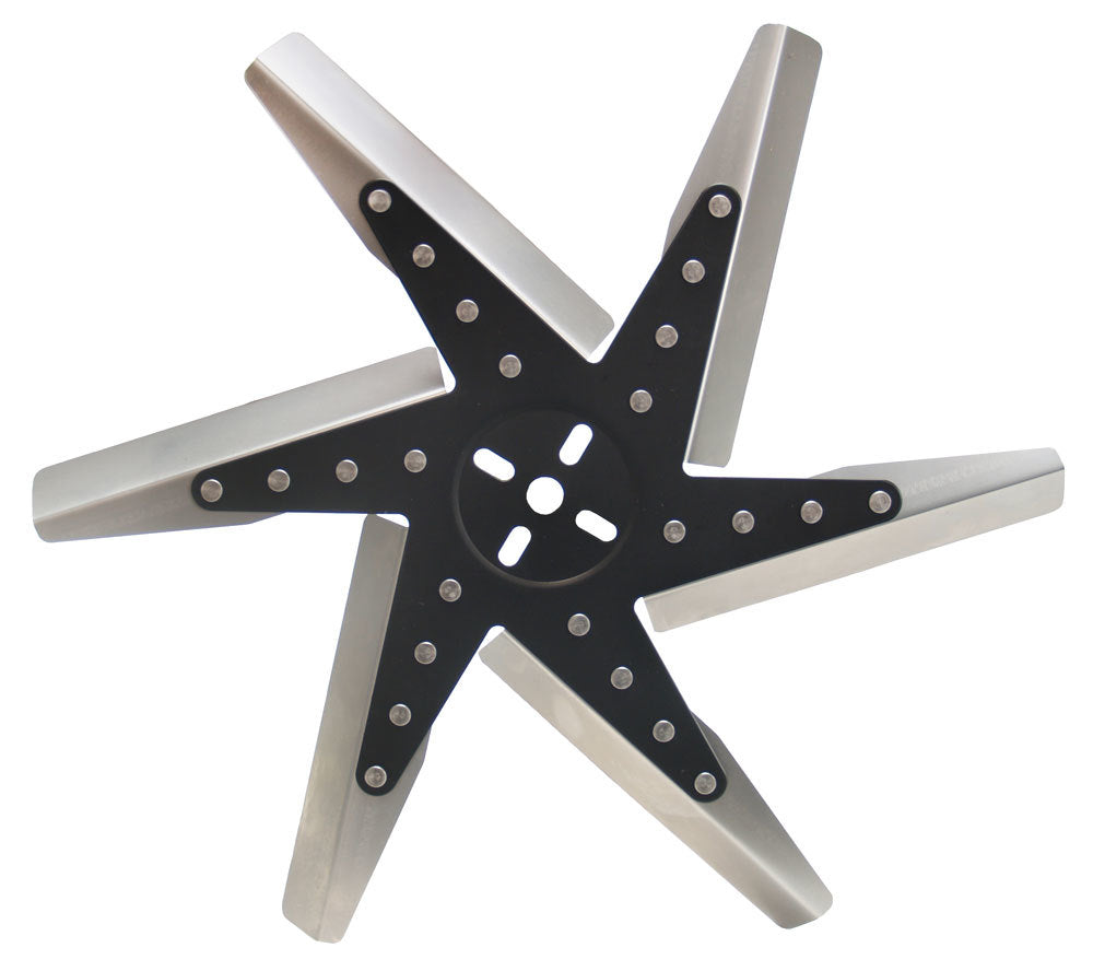 Derale 19318 18-Inch Reverse Rotation Flex Fan with Steel Hub and Stainless Blades