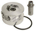 Derale 25720 Engine Oil Cooler Sandwich Adapter with Thermostatic Control and Aluminum Construction