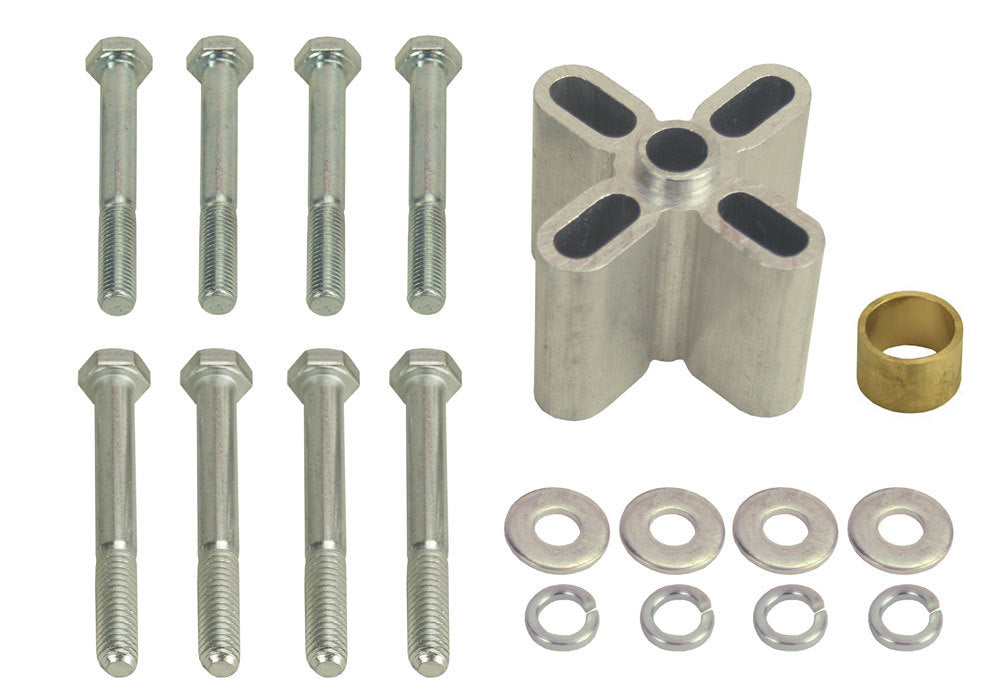 Derale Fan Spacer 1.5 Inch Thick Aluminum with Hardware for Chevy and Ford V8 Engines - Part Number 31515