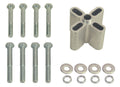 Derale 31518 Fan Spacer 1.75 Inch Thick Aluminum with Bushing and Hardware for Chevy and Ford V8 Engines