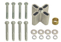 DERALE 31520 2-Inch Fan Spacer Kit for Chevy and Ford V8 Engines, Aluminum with Hardware