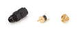 Derale Part 35021 In Line Fluid Thermostat with 8AN Fittings, 180°F On, 165°F Off Temperature Switch