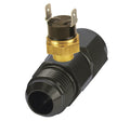 Derale 35022 In Line Fluid Thermostat 180 Degree On/165 Degree Off with 10 AN Fittings