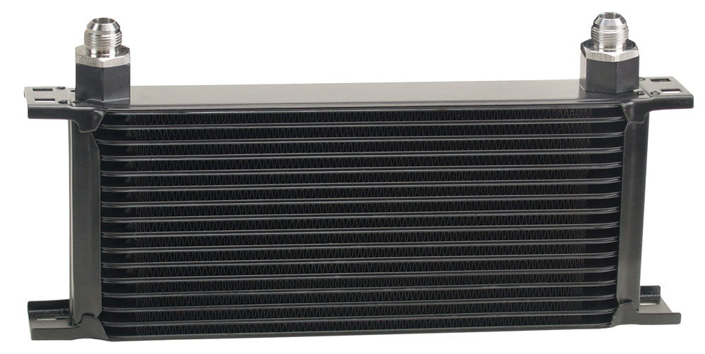 Derale 51608 16-Row Core Trans/Oil Cooler with 5 Inch Height and 8 AN Fittings