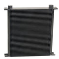 Derale 54078 Stack Plate Cooler 12.75 x 13 Inches Aluminum Black Powder Coat Universal