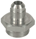 Derale Aluminum Fitting -6AN Male to 5/8-18 Inch O-Ring Adapter Part 59106