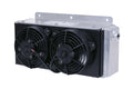 Derale 65840 Hi-Flow 11-Row Racing Remote Cooler, 15 x 8.25 x 7 Inches, Tube Type with 10 AN Female O-Ring Inlets and Outlets