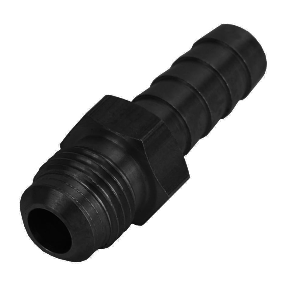 Derale 98204 -6AN Male to 3/8 Inch Hose Barb Aluminum Fitting