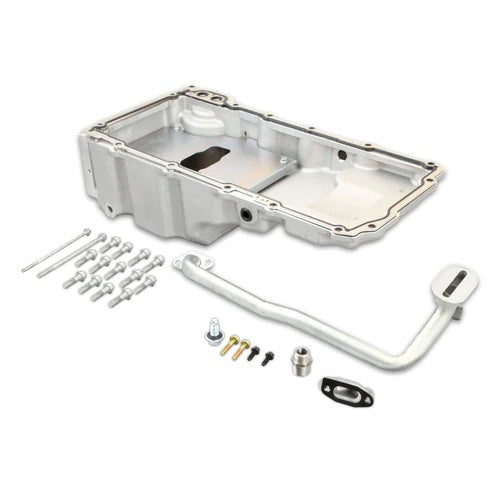 DOUGS HEADERS SKOP100 LS Engine Swap Oil Pan Kit with Rear Sump, 6.1 Quart Capacity, Aluminum Finish