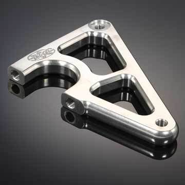 Diversified Machine SRC-2085 Combo Steering Arm for Sprint Cars, 3-1/4 Inch Bolt Span, 5.5 x 1 Inch Forward Aluminum Finish