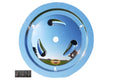 Dominator Race Products DOM-1007-B-Chrome Wheel Cover Bolt-On Chrome Real Style for 15-Inch Wheels